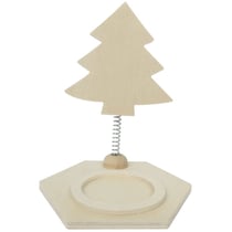 PORTE-BOUGIE SAPIN 90x78x110mm