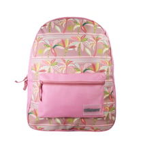 Sac à dos rose palmiers Offshore 1 compartiment- Bagtrotter