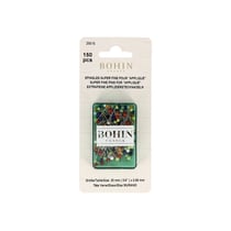 Epingles tete de verre super fines pour appliquer x150