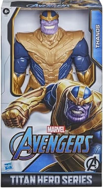 Figurine deluxe thanos 30 cm - personnage avengers articulé - marvel - dc - hasbro
