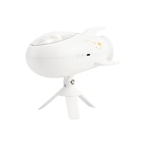 Muvit- collection KawaiiTech enceinte bluetooth lumineuse fusée blanc