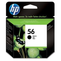 HP 56 Cartouche d'encre noire authentique (C6656AE) pour HP OfficeJet 5610 et HP PSC 1217/1311/1355