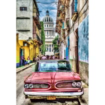 Puzzle cuba : voiture ancienne de la havane 1000 pieces - collection voiture - educa - 16754