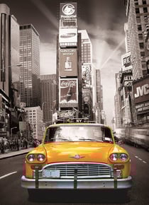 Puzzle 1000 pièces - New York Yellow Cab - Eurographics