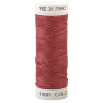 Fil à coudre polyester 100m made in France - terre cuite 224