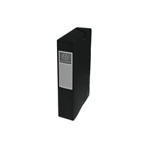 Boite de classement Exabox Dos 60mm Carte lustrée - A4 - Noir - x 8 - Exacompta