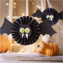 Mini Kit DIY Décorations en Papier - Halloween Chauve-souris