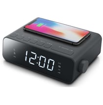 Radio-réveil Double Alarme Noir - Muse M175WI