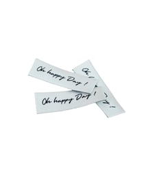3 étiquette à coudre - Oh Happy Day