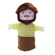 Marionnette Chasseur de la Foret - Eurekakids