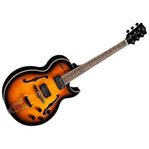 Hollowbody Jazz Single Cut Sunburst EKO
