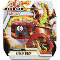 Bakugan geogan rising - pack geogan deka viperagon : 1 grand cylindre rouge - jumbo - spin master 20136551