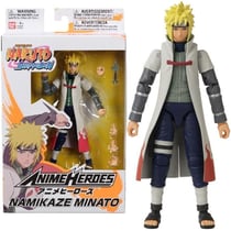 Figurine BANDAI heros d'anime naruto - namikaze minato - 17 cm