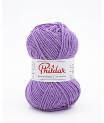 Découvrez le Phil Irlandais de Phildar: Le Fil Classique en Laine Torsadée Jacinthe Violet