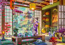 Puzzle 1000 pièces - Salon de Thé Japonais - Bluebird Puzzle