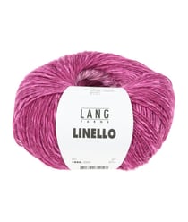 Pelote de lin et coton à tricoter Linello - 100GR - Lang Yarns 265 Rose