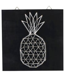 Kit String Art noir et blanc ANANAS - Graine Créative Noir