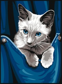Canevas Pénélope Antique C'est dans la poche 30x40cm