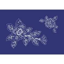 Rayher - Pochoir pour broderie Rose A5