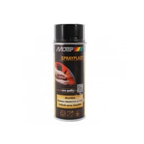 Spray de peinture pelable - Sprayplast - noir brillant - Motip