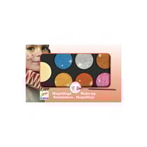 Maquillage palette 6 couleurs Effet Metal