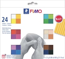 Coffret Fimo Soft Couleurs basiques 24 pains de 25g 8023 c 24-1