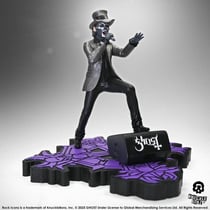 Ghost - Statuette Ghost Rock Iconz Papa V Perpetua Top Hat 22 cm - Knucklebonz
