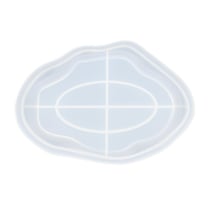 Moule en silicone 24,3 cm x 17 cm x 1,95 cm - Echelle de nuage ovale