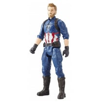 Figurine captain america 30 cm - avengers infinity war - heros titan series - hasbro - e1421