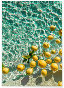 Poster Lemon Water | A3 : 29,7x42cm