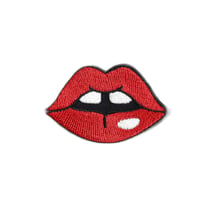Ecusson bouche 5cm x 3cm