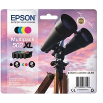 Cartouches d'encre EPSON Multipack 502 XL - Noir, Cyan, Jaune, Magenta