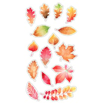 Stickers Puffies - Feuilles d'automne