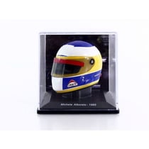 Casque miniature de collection - PROMOCAR 1/5 Michele Alboreto Ferrari F1 1985