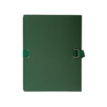 Chemise dos extensible papier - 24x32cm - Vert foncé - x 10 - Exacompta