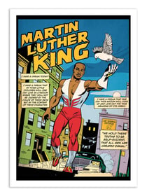 Affiche 30 x 40 cm - Martin Luther King - David Redon