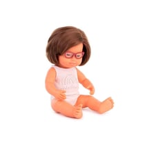 Poupée Trisomie 21 fille - Jouet créatif et éducatif