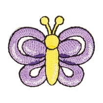 Ecusson thermocollant animal ballon papillon 3.5x3cm