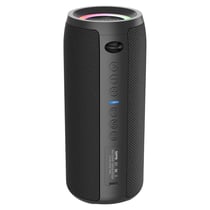 Enceinte Bluetooth Camouflage Avec Basses Puissantes Et Lumières Colorées Noir YONIS