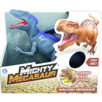 Dinosaure vélociraptor méchant - dino mégasaur mégahunter interactive avec sons - 30 cm de haut - dragon-i toys