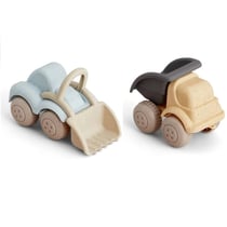 Camion benne et tracteur en bioplastique