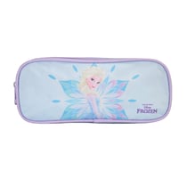 Trousse scolaire La Reine des Neiges 2 compartiments turquoise – bagtrotter