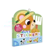 50 Grandes gommettes - Animaux Ferme