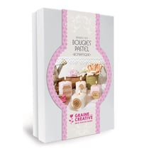 Graine Créative - Coffret bougie romantique
