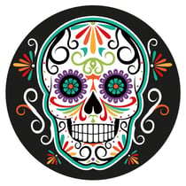 Disque gâteau Black Calavera