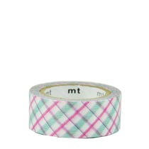 Masking Tape - Motif écossais - check purple - 5 m x 15mm