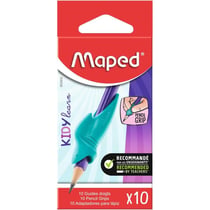 Guide doigts pour crayon graphite - Apprentissage écriture - 10 pièces - Maped