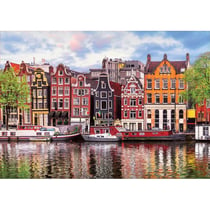 Puzzle amsterdam maisons dansantes 1000 pieces - collection pays-bas - educa 18458