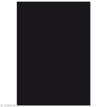 Papier Pollen A4 - 5 feuilles - Noir