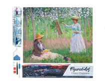 Diamond Painting Broderie Diamant Figured’Art 40x50cm toile entière roulée avec diamants carrés - Dans les bois de Giverny Monet